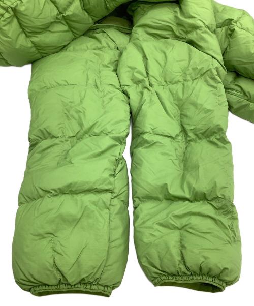 mont-bell（モンベル）mont-bell (モンベル) ネージュダウン パーカ 黄緑 サイズ:Mの古着・服飾アイテム