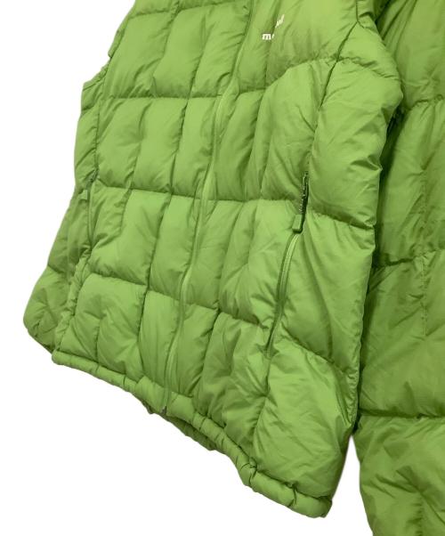 mont-bell（モンベル）mont-bell (モンベル) ネージュダウン パーカ 黄緑 サイズ:Mの古着・服飾アイテム
