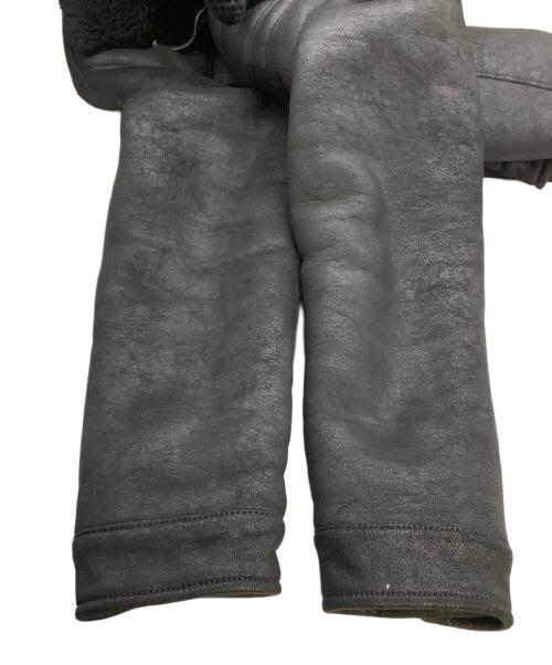 ZARA（ザラ）ZARA (ザラ) フェイクムートンジャケット ブラック サイズ:XLの古着・服飾アイテム