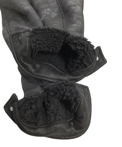 ZARA（ザラ）ZARA (ザラ) フェイクムートンジャケット ブラック サイズ:XLの古着・服飾アイテム