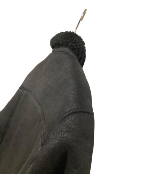 ZARA（ザラ）ZARA (ザラ) フェイクムートンジャケット ブラック サイズ:XLの古着・服飾アイテム