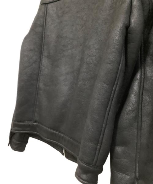 ZARA（ザラ）ZARA (ザラ) フェイクムートンジャケット ブラック サイズ:XLの古着・服飾アイテム