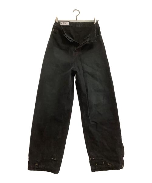 KAIVE（シーヴ）KAIVE (シーヴ) ブラックデニム ブラック サイズ:1の古着・服飾アイテム