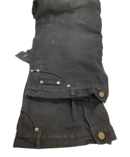 KAIVE（シーヴ）KAIVE (シーヴ) ブラックデニム ブラック サイズ:1の古着・服飾アイテム