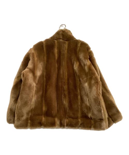 6(ROKU) BEAUTY&YOUTH（ロク ビューティーアンドユース）6(ROKU) BEAUTY&YOUTH (ロク ビューティーアンドユース) フェイクファーコート　FAKE MINK FUR COAT ブラウン サイズ:36の古着・服飾アイテム