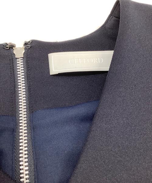 CELFORD（セルフォード）CELFORD (セルフォード) チュニックセットアップ ネイビー サイズ:38 未使用品の古着・服飾アイテム