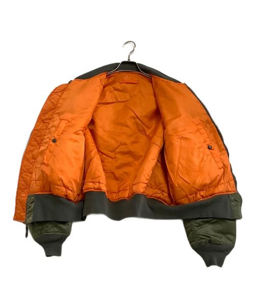 ALPHA（アルファ）ALPHA (アルファ) MA-1ジャケット グリーン サイズ:XLの古着・服飾アイテム