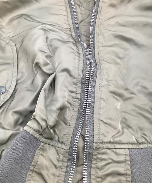 ALPHA（アルファ）ALPHA (アルファ) MA-1ジャケット グリーン サイズ:XLの古着・服飾アイテム