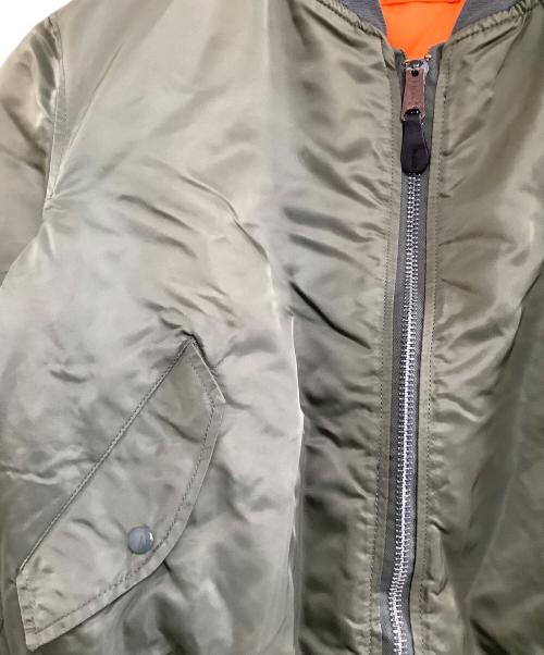 ALPHA（アルファ）ALPHA (アルファ) MA-1ジャケット グリーン サイズ:XLの古着・服飾アイテム