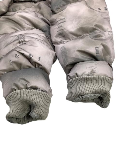 STAMPD（スタンプド）STAMPD (スタンプド) ダウンジャケット　総柄 ブラウン サイズ:Mの古着・服飾アイテム