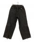 MSML (エムエスエムエル) デニムカーゴパンツ GARMENT DYE CARGO PANTS ブラック サイズ:S：8000円