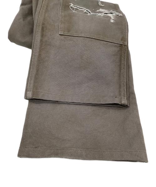 KAMIYA（カミヤ）KAMIYA (カミヤ) ペインターデニムパンツ ブラウン サイズ:Sの古着・服飾アイテム