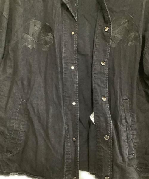THE CRIMIE（ザ クライミー）THE CRIMIE (ザ クライミー) デニムジャケット　CHORD NUMBER EIGHT ブラック サイズ:Sの古着・服飾アイテム