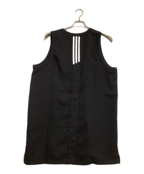 Y-3（ワイスリー）Y-3 (ワイスリー) YOHJI YAMAMOTO (ヨウジヤマモト) ノースリーブカットソー　ELEGANT BASKETBALL JERSEY ブラック サイズ:Sの古着・服飾アイテム