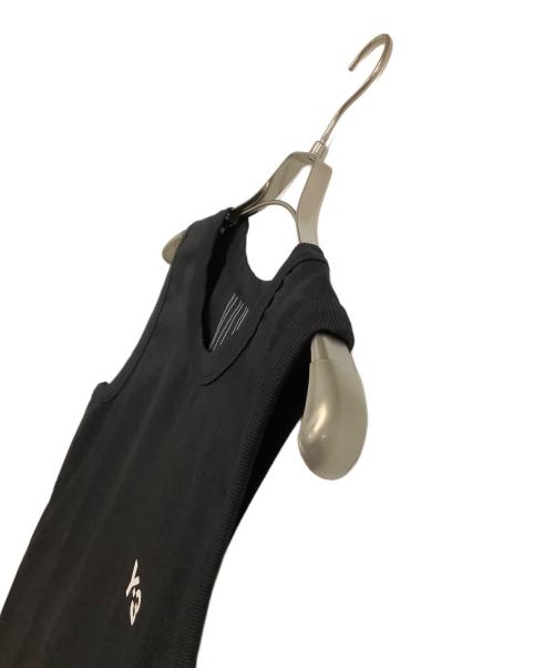 Y-3（ワイスリー）Y-3 (ワイスリー) YOHJI YAMAMOTO (ヨウジヤマモト) ノースリーブカットソー　ELEGANT BASKETBALL JERSEY ブラック サイズ:Sの古着・服飾アイテム