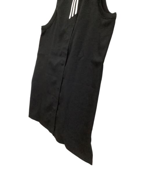 Y-3（ワイスリー）Y-3 (ワイスリー) YOHJI YAMAMOTO (ヨウジヤマモト) ノースリーブカットソー　ELEGANT BASKETBALL JERSEY ブラック サイズ:Sの古着・服飾アイテム