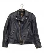 Schottショット）の古着「サマーワンスターライダースジャケット SUMMER ONESTAR」｜ネイビー