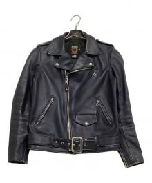 Schott（ショット）の古着「サマーワンスターライダースジャケット SUMMER ONESTAR」｜ネイビー