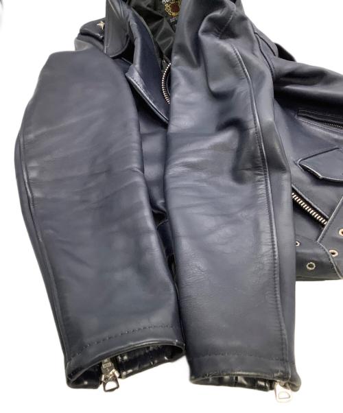 Schott（ショット）Schott (ショット) サマーワンスターライダースジャケット SUMMER ONESTAR ネイビー サイズ:36の古着・服飾アイテム