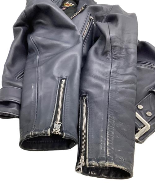 Schott（ショット）Schott (ショット) サマーワンスターライダースジャケット SUMMER ONESTAR ネイビー サイズ:36の古着・服飾アイテム