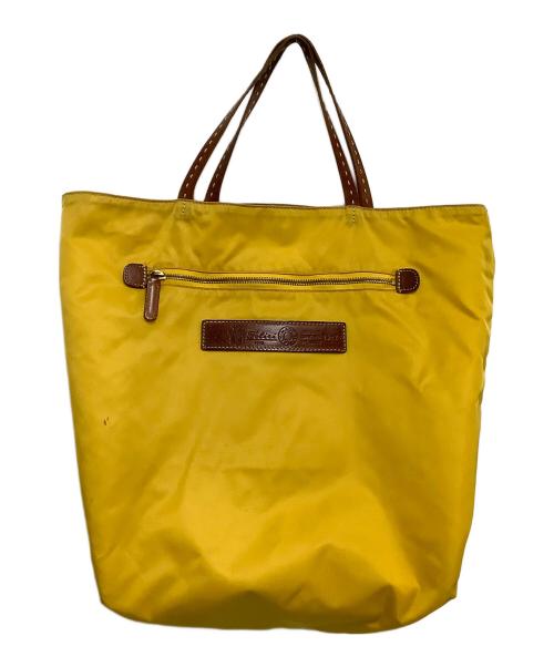 Felisi（フェリージ）Felisi (フェリージ) リバーシブルトートバッグ　40周年記念モデル イエロー×ブラウンの古着・服飾アイテム