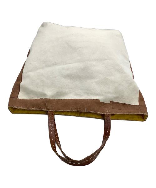 Felisi（フェリージ）Felisi (フェリージ) リバーシブルトートバッグ　40周年記念モデル イエロー×ブラウンの古着・服飾アイテム