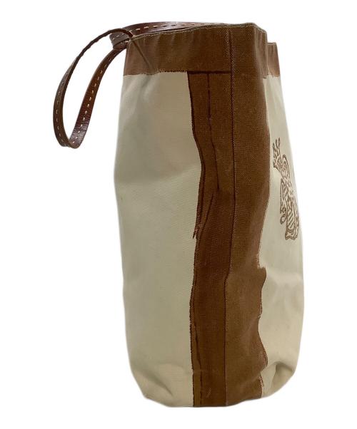 Felisi（フェリージ）Felisi (フェリージ) リバーシブルトートバッグ　40周年記念モデル イエロー×ブラウンの古着・服飾アイテム