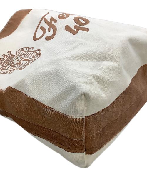 Felisi（フェリージ）Felisi (フェリージ) リバーシブルトートバッグ　40周年記念モデル イエロー×ブラウンの古着・服飾アイテム