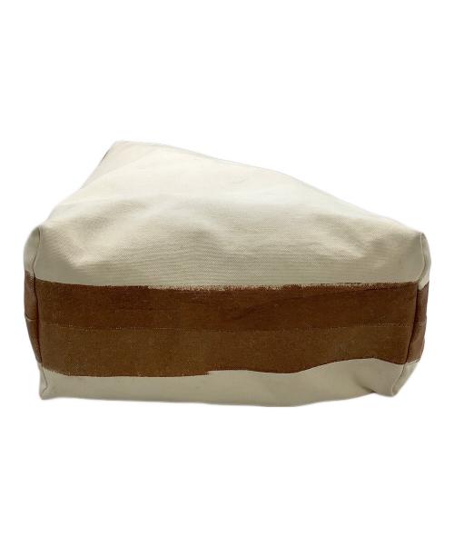 Felisi（フェリージ）Felisi (フェリージ) リバーシブルトートバッグ　40周年記念モデル イエロー×ブラウンの古着・服飾アイテム