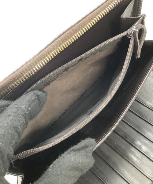 GUCCI（グッチ）GUCCI (グッチ) 長財布　グッチシマ 付属品	本体のみ ブラウンの古着・服飾アイテム