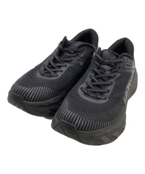 HOKAONEONE（ホカオネオネ）HOKAONEONE (ホカオネオネ) スニーカー　BONDI 7 ブラック サイズ:27.5の古着・服飾アイテム