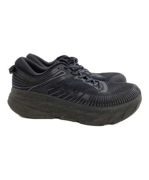 HOKAONEONE（ホカオネオネ）HOKAONEONE (ホカオネオネ) スニーカー　BONDI 7 ブラック サイズ:27.5の古着・服飾アイテム