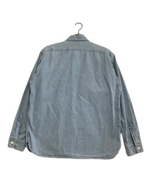 nanamica（ナナミカ）nanamica (ナナミカ) 長袖シャツ ブルー サイズ:Mの古着・服飾アイテム