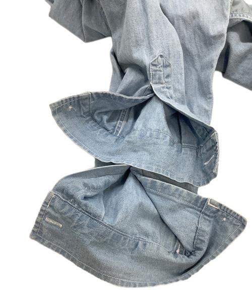 nanamica（ナナミカ）nanamica (ナナミカ) 長袖シャツ ブルー サイズ:Mの古着・服飾アイテム