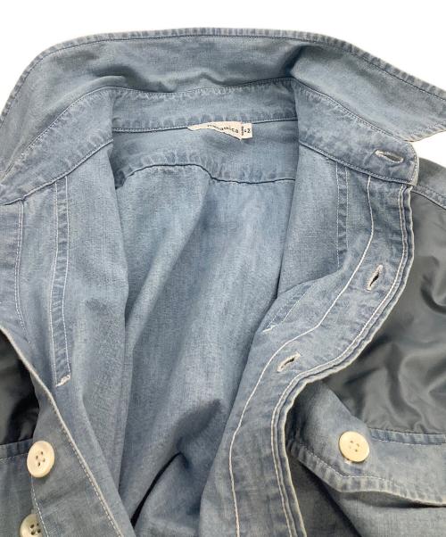 nanamica（ナナミカ）nanamica (ナナミカ) 長袖シャツ ブルー サイズ:Mの古着・服飾アイテム