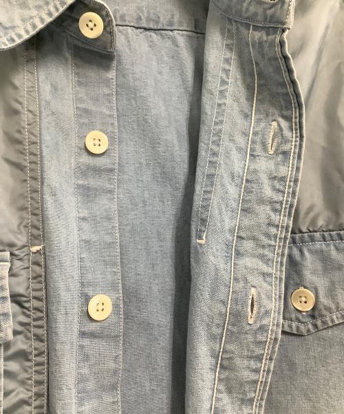 nanamica（ナナミカ）nanamica (ナナミカ) 長袖シャツ ブルー サイズ:Mの古着・服飾アイテム