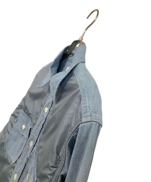 nanamica（ナナミカ）nanamica (ナナミカ) 長袖シャツ ブルー サイズ:Mの古着・服飾アイテム