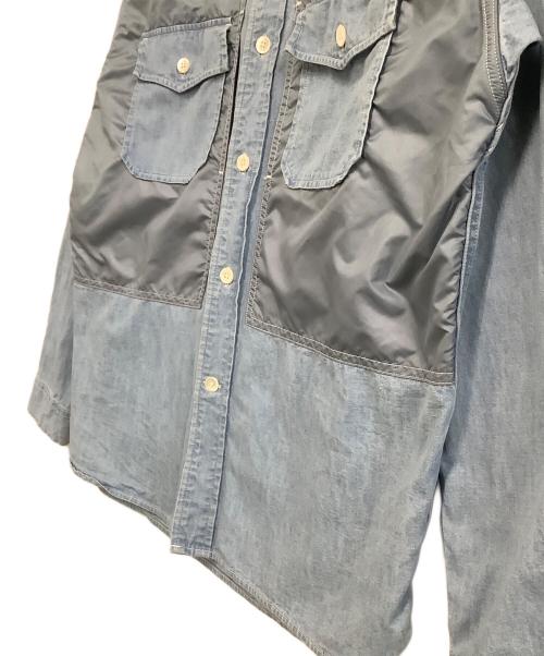 nanamica（ナナミカ）nanamica (ナナミカ) 長袖シャツ ブルー サイズ:Mの古着・服飾アイテム