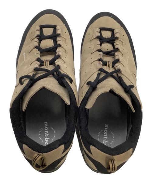 mont-bell（モンベル）mont-bell (モンベル) トレッキングシューズ クラッグホッパー レザー ベージュ×ブラック サイズ:27.5の古着・服飾アイテム