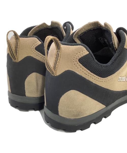 mont-bell（モンベル）mont-bell (モンベル) トレッキングシューズ クラッグホッパー レザー ベージュ×ブラック サイズ:27.5の古着・服飾アイテム