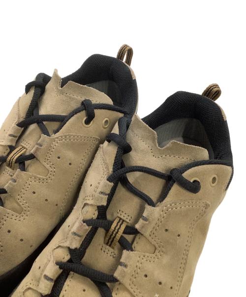 mont-bell（モンベル）mont-bell (モンベル) トレッキングシューズ クラッグホッパー レザー ベージュ×ブラック サイズ:27.5の古着・服飾アイテム