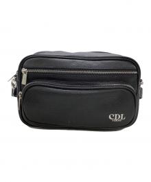 CDL TOKYO（シー・ディー・エル）の古着「ボディバッグ　Triple Zip Shoulder Bag」｜ブラック