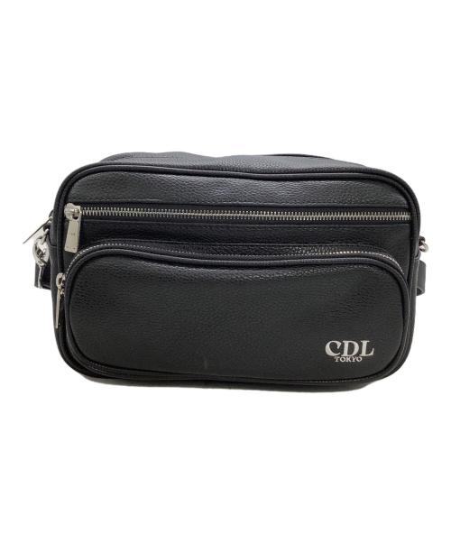 CDL TOKYO（シー・ディー・エル）CDL TOKYO (シー・ディー・エル) ボディバッグ　Triple Zip Shoulder Bag ブラックの古着・服飾アイテム