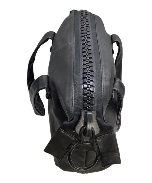 kawa-kawa（カワカワ）kawa-kawa (カワカワ) トートバッグ ビッグジップ ブラックの古着・服飾アイテム