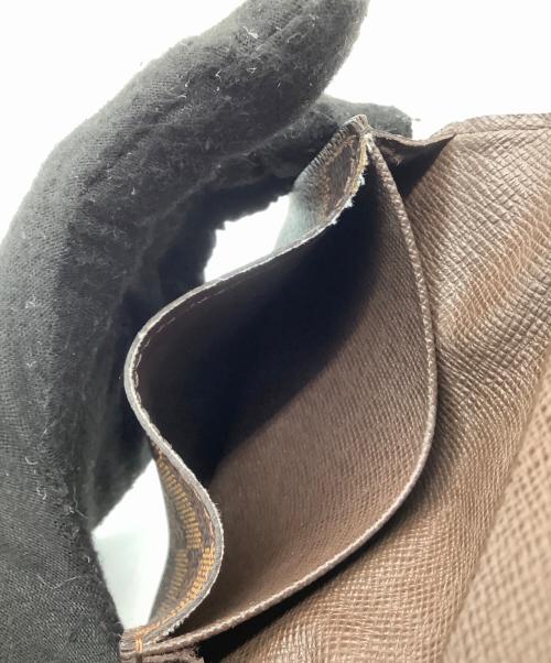 LOUIS VUITTON（ルイ ヴィトン）LOUIS VUITTON (ルイ ヴィトン) 名刺入れ ダミエ  アンヴェロップ・カルト・ドゥ・ヴィジット ブラウンの古着・服飾アイテム