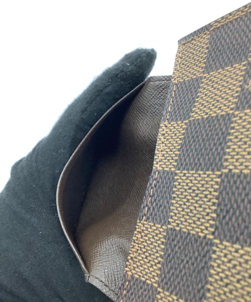 LOUIS VUITTON（ルイ ヴィトン）LOUIS VUITTON (ルイ ヴィトン) 名刺入れ ダミエ  アンヴェロップ・カルト・ドゥ・ヴィジット ブラウンの古着・服飾アイテム
