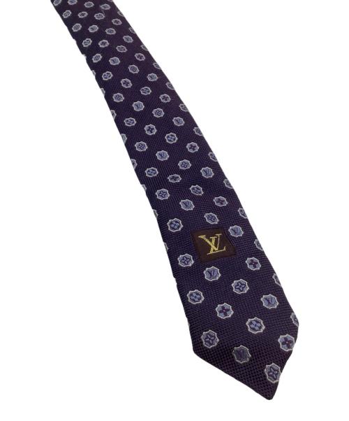 LOUIS VUITTON（ルイ ヴィトン）LOUIS VUITTON (ルイ ヴィトン) ネクタイ ネイビー サイズ:表記なしの古着・服飾アイテム