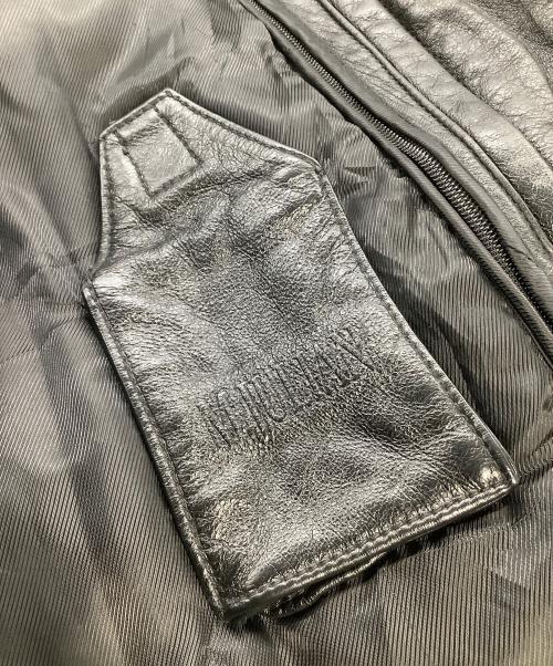 M.JULIAN（エムジュリアン）M.JULIAN (エムジュリアン) レザージャケット　ライナー付き ブラック サイズ:Mの古着・服飾アイテム