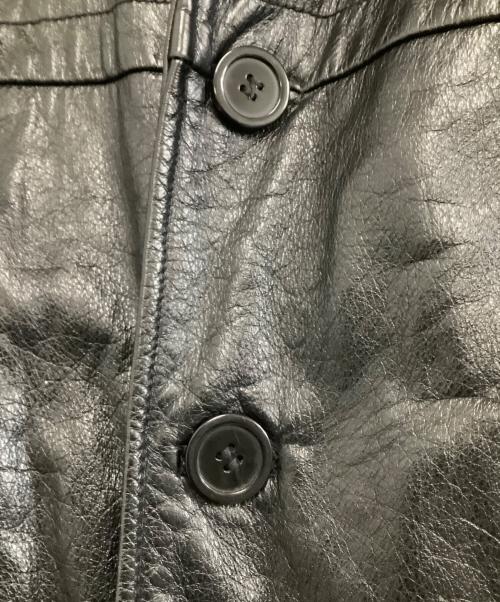 M.JULIAN（エムジュリアン）M.JULIAN (エムジュリアン) レザージャケット　ライナー付き ブラック サイズ:Mの古着・服飾アイテム