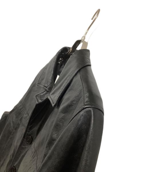 M.JULIAN（エムジュリアン）M.JULIAN (エムジュリアン) レザージャケット　ライナー付き ブラック サイズ:Mの古着・服飾アイテム